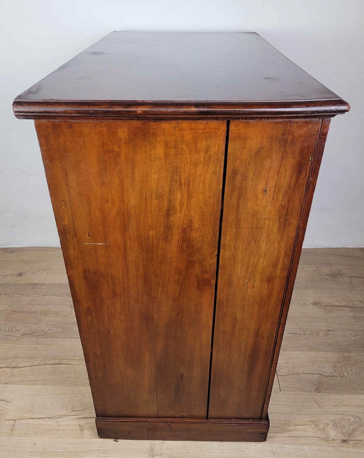 Victorian Chest of Drawers 2 Over 3 19thC Bun Handles Delivery Available