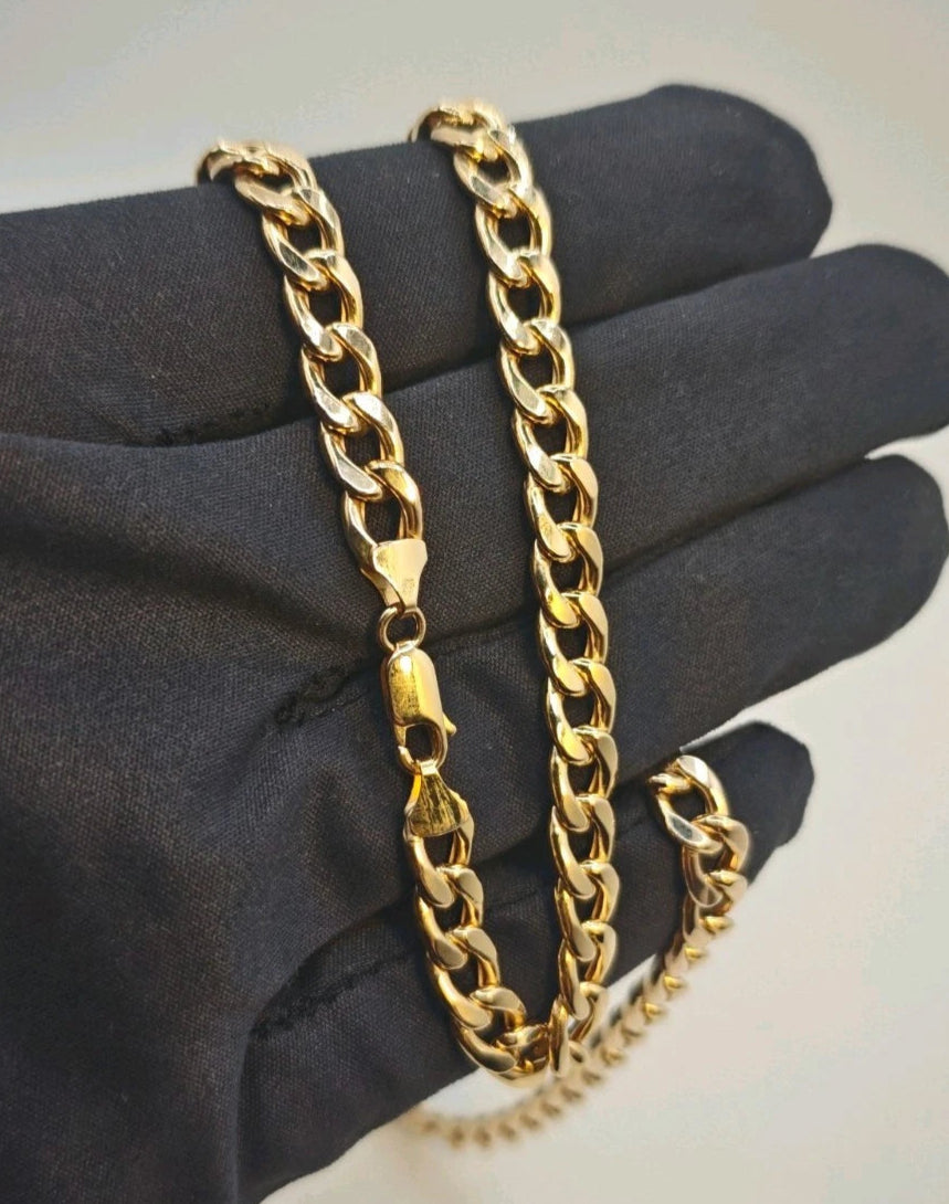 9ct Gold Necklace Curb Link 20" Yellow Gold 14.7 Grams Postage Available