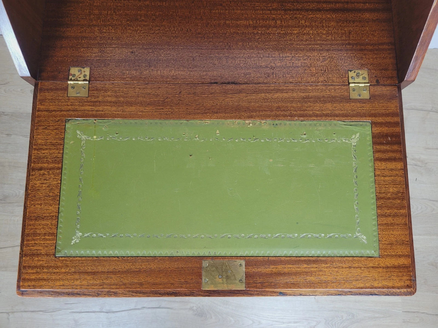 Vintage Writing Desk Bureau Ladies Queen Anne 1940 Lock & Key Delivery Available
