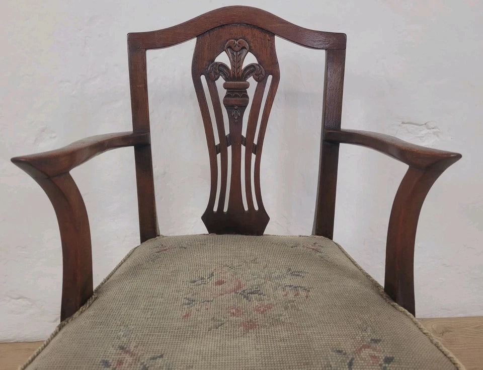 Child's Chair George III Hepplewhite Style Bedroom Carved Postage Available
