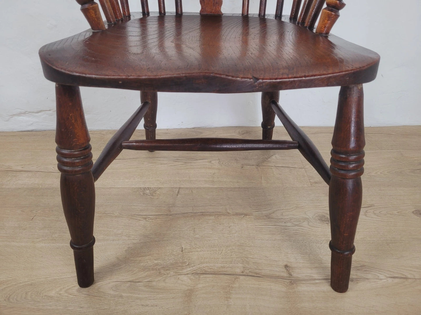 Victorian Windsor Armchair Oak HoopBack 19thC Farmhouse Delivery Available