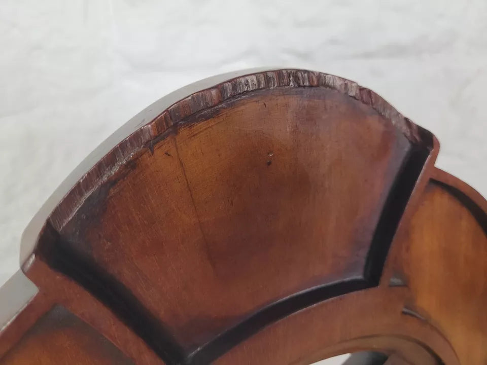 Georgian Shield Back Chair Hall Circa 1860 Carved English Postage Available