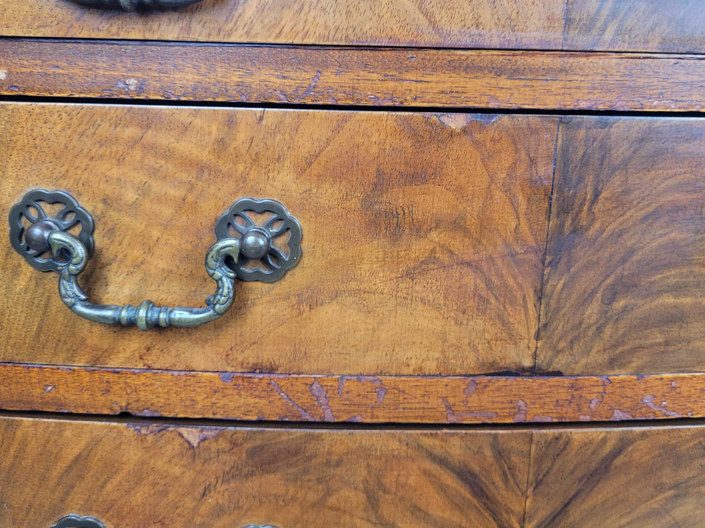 Vintage Chest Of Drawers Mahogany Antique Style Bedroom Postage Available