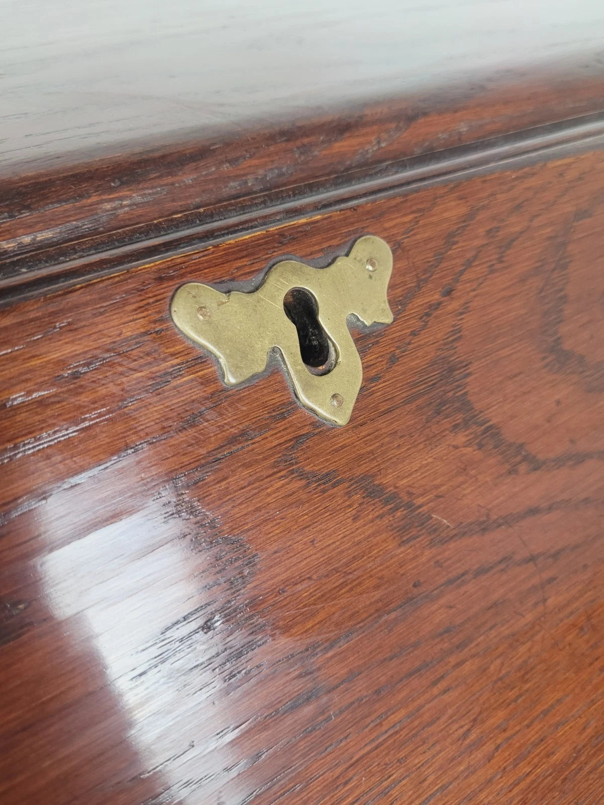 Oak Writing Bureau Desk Bevan Funnell Antique Style Handles Delivery Available