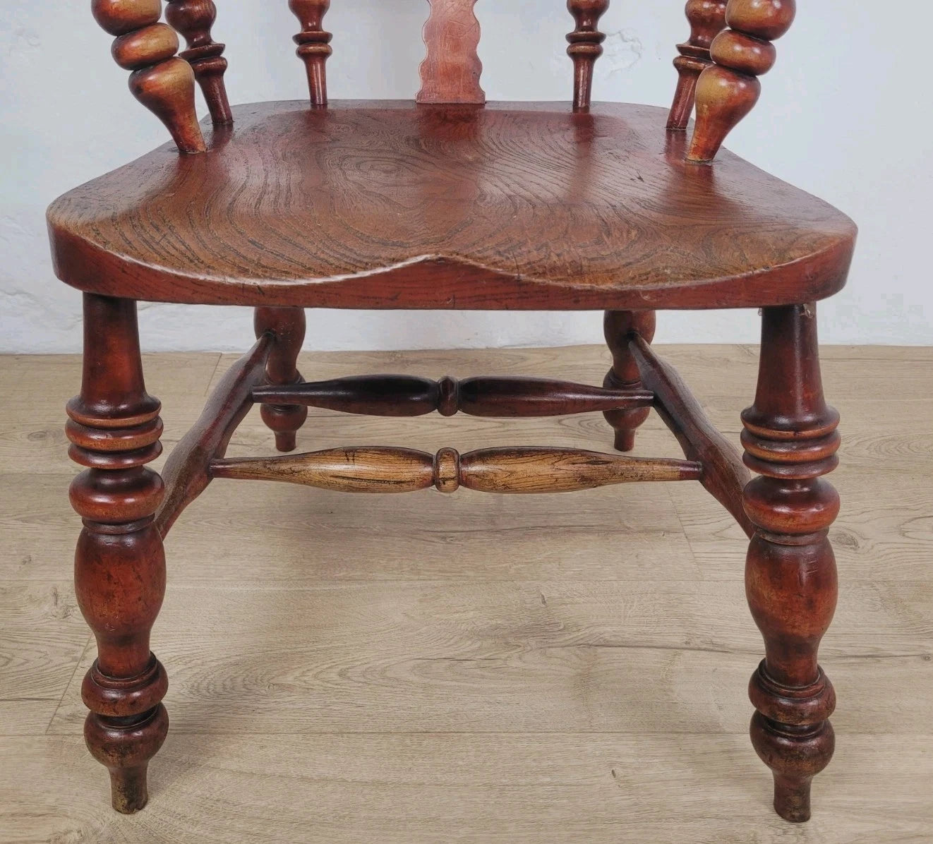 Victorian Windsor Armchair High Back 19th Century Farmhouse Delivery Available