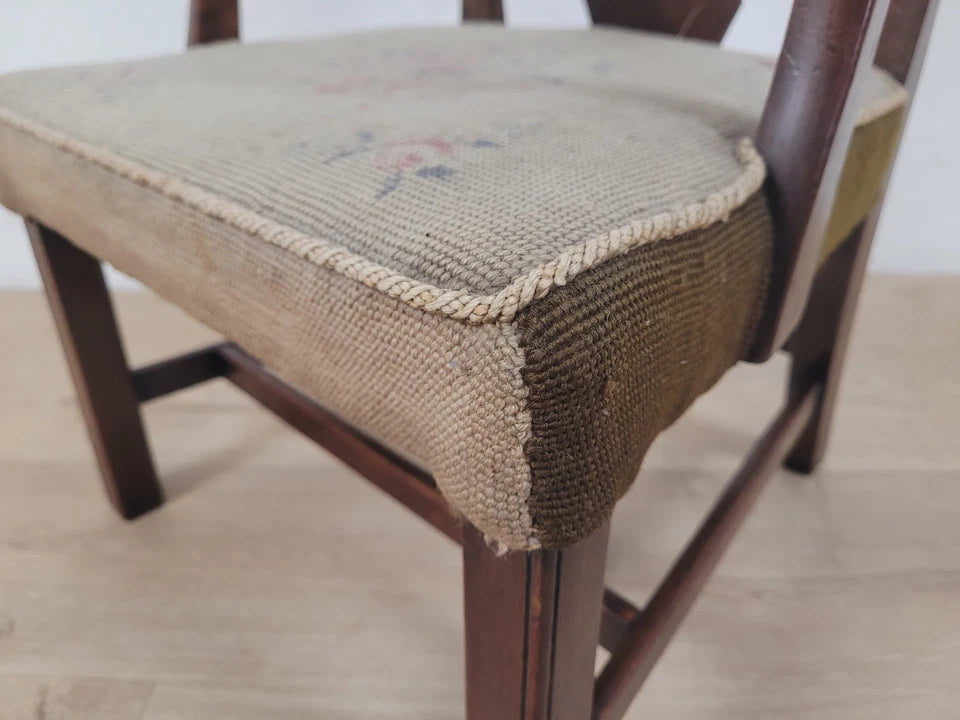 Child's Chair George III Hepplewhite Style Bedroom Carved Postage Available