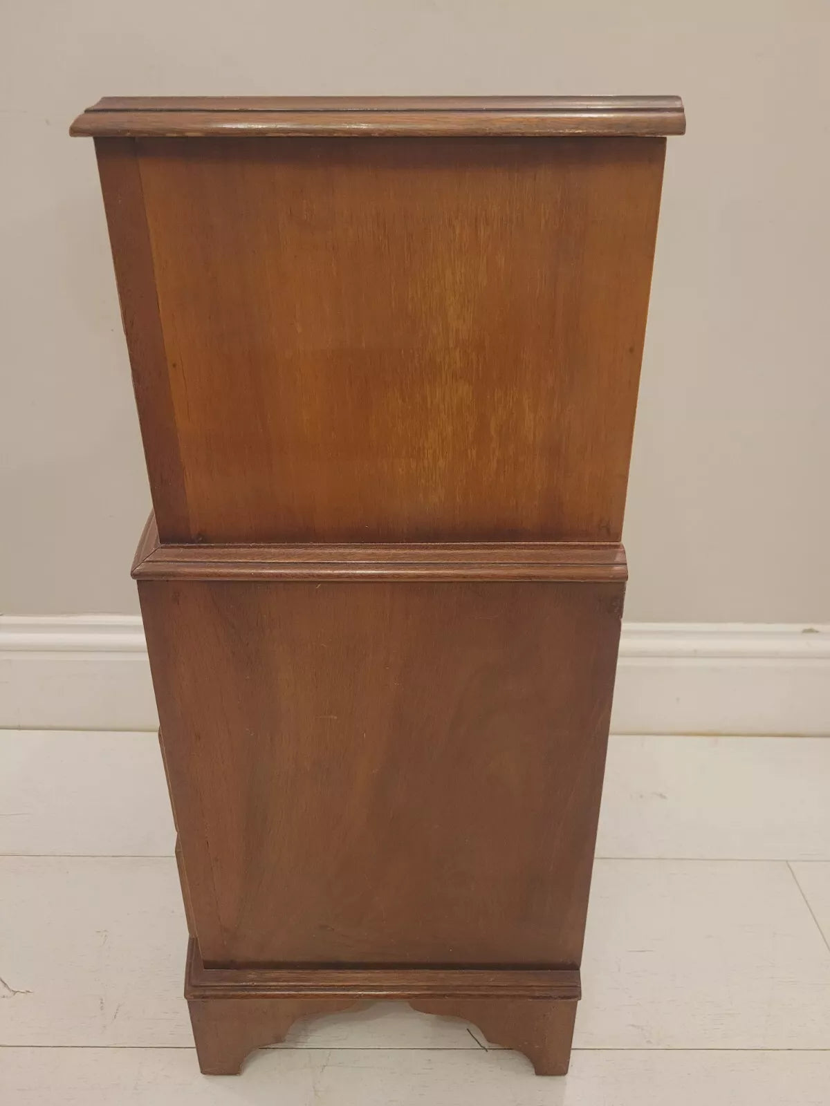 Walnut Chest Of Drawers Vintage Mid 20th Century Postage Available