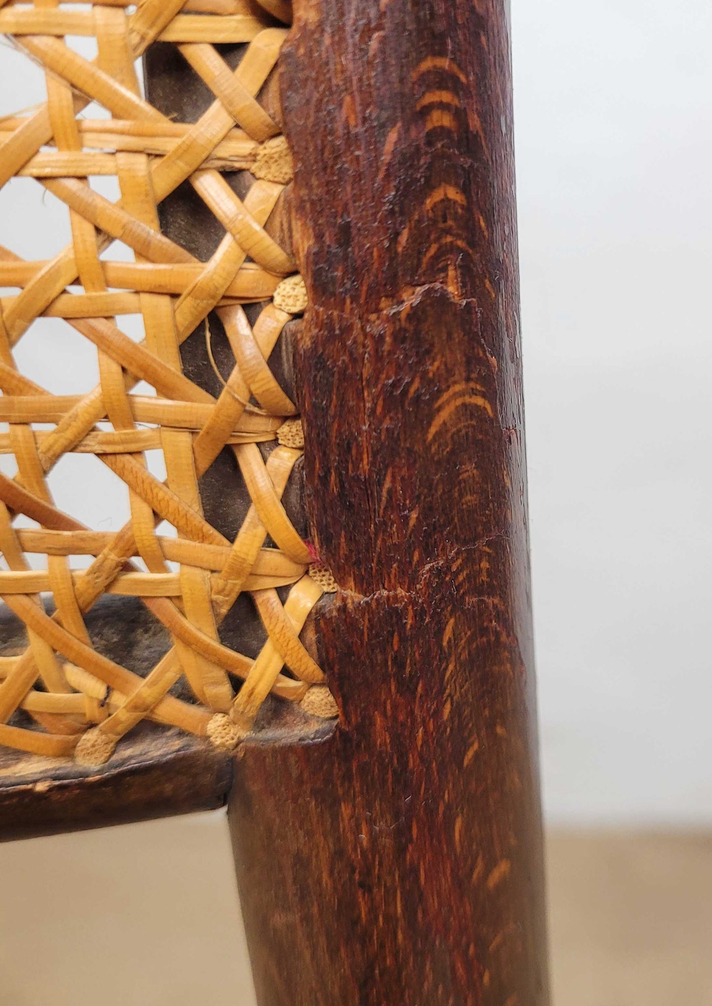 J&J Kohn Bentwood Chair Bistro Cane 20th Century Original ostage Available
