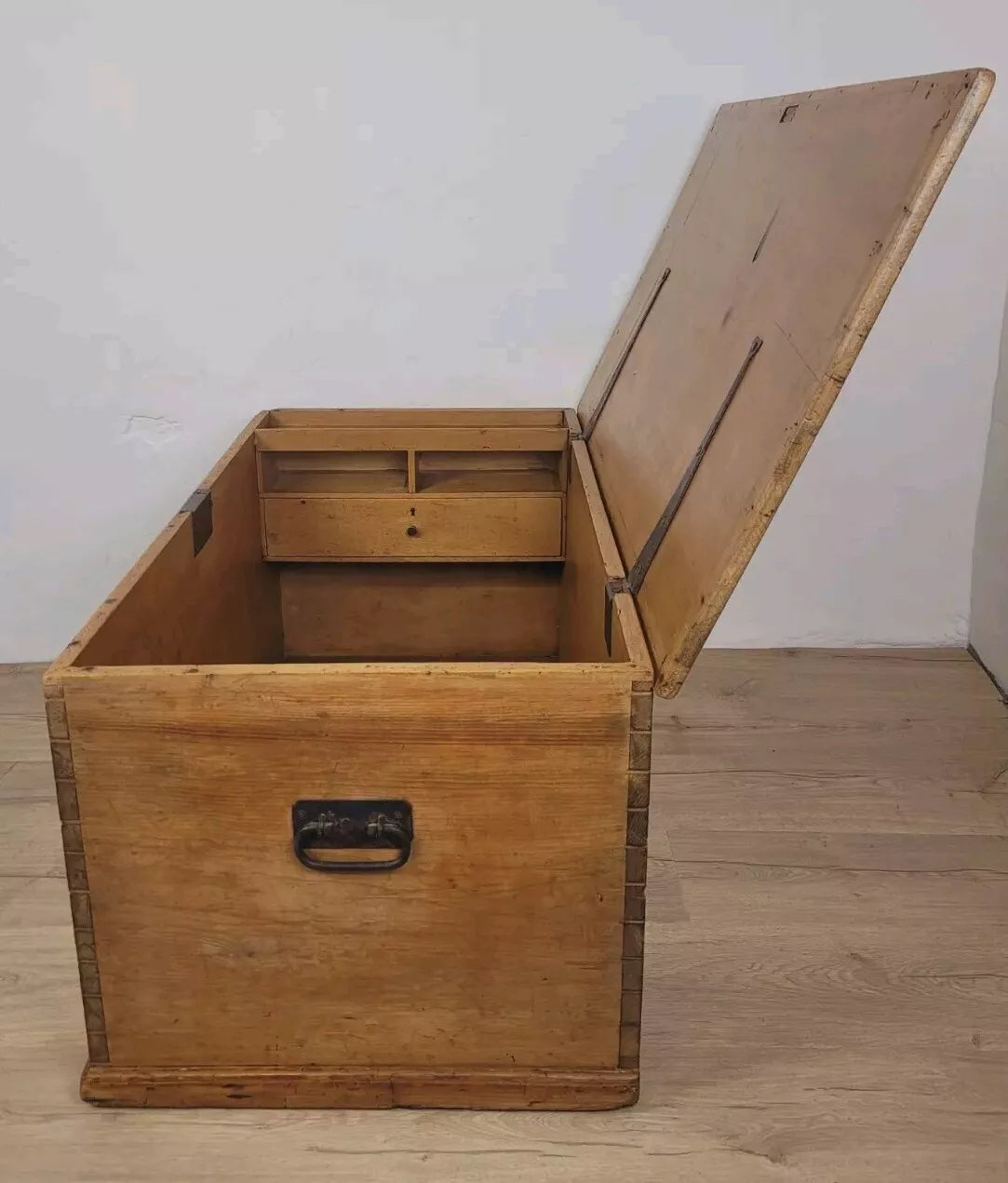 Victorian Blanket Box Chest Pine Farmhouse Rustic Country Delivery Available