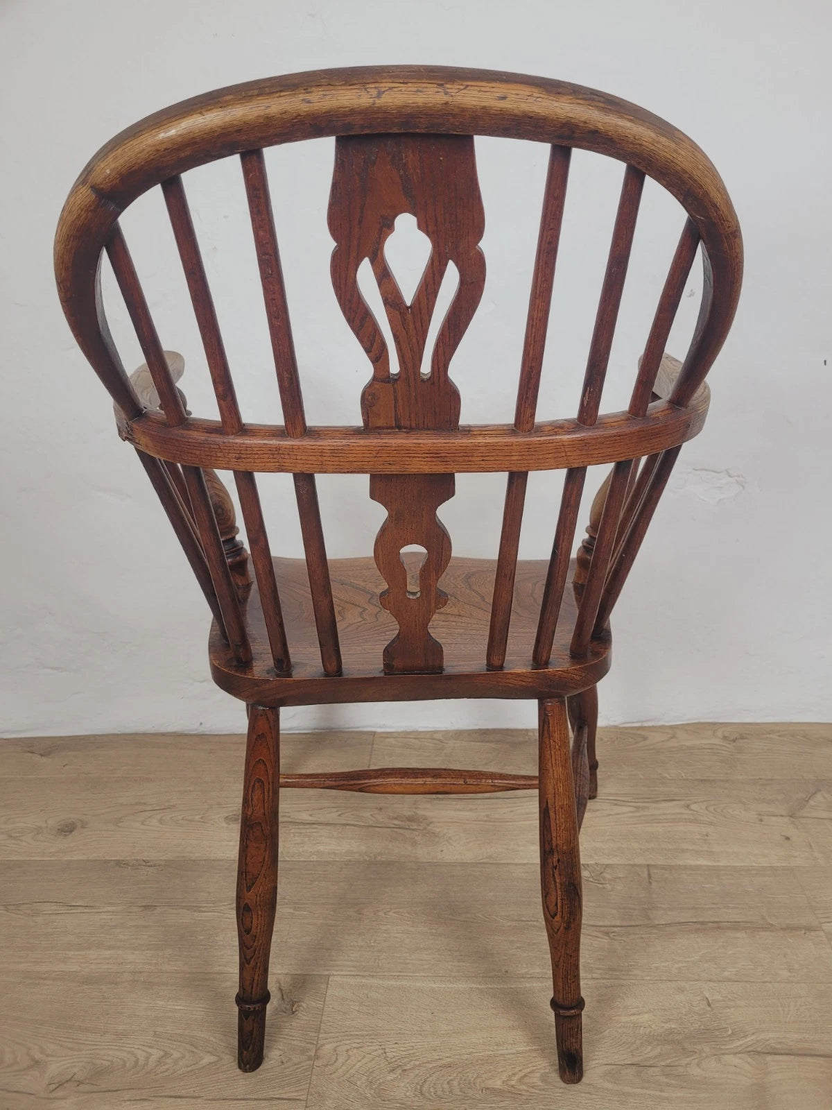 Windsor Armchair Low Back Ash & Elm Country 19thC Farmhouse Postage Available