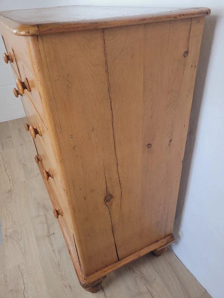 Victorian Chest of Drawers Pine Farmhouse Rustic Country Delivery Available