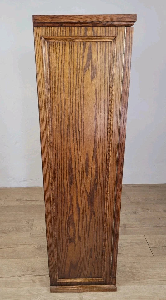 Bedroom Linen Cupboard Vintage Oak Handles Country Rustic Delivery Available