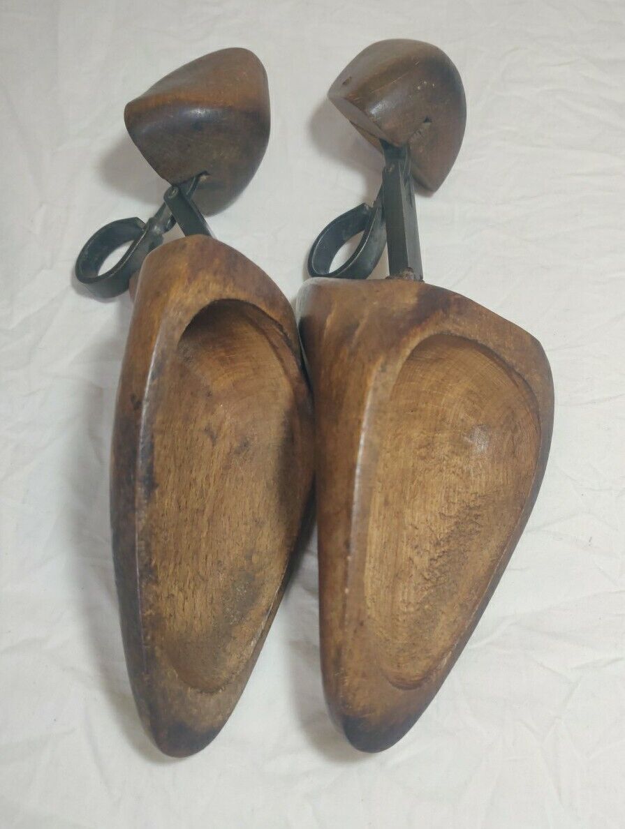 Peal's "P.P" Shoe Tree Last Set Metal Original Victorian Postage Available