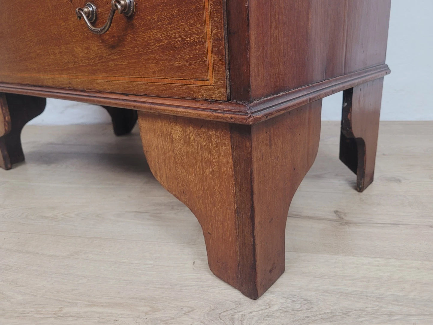 Edwardian Writing Bureau Desk Key & Lock Inlaid Antique 1910 Delivery Available