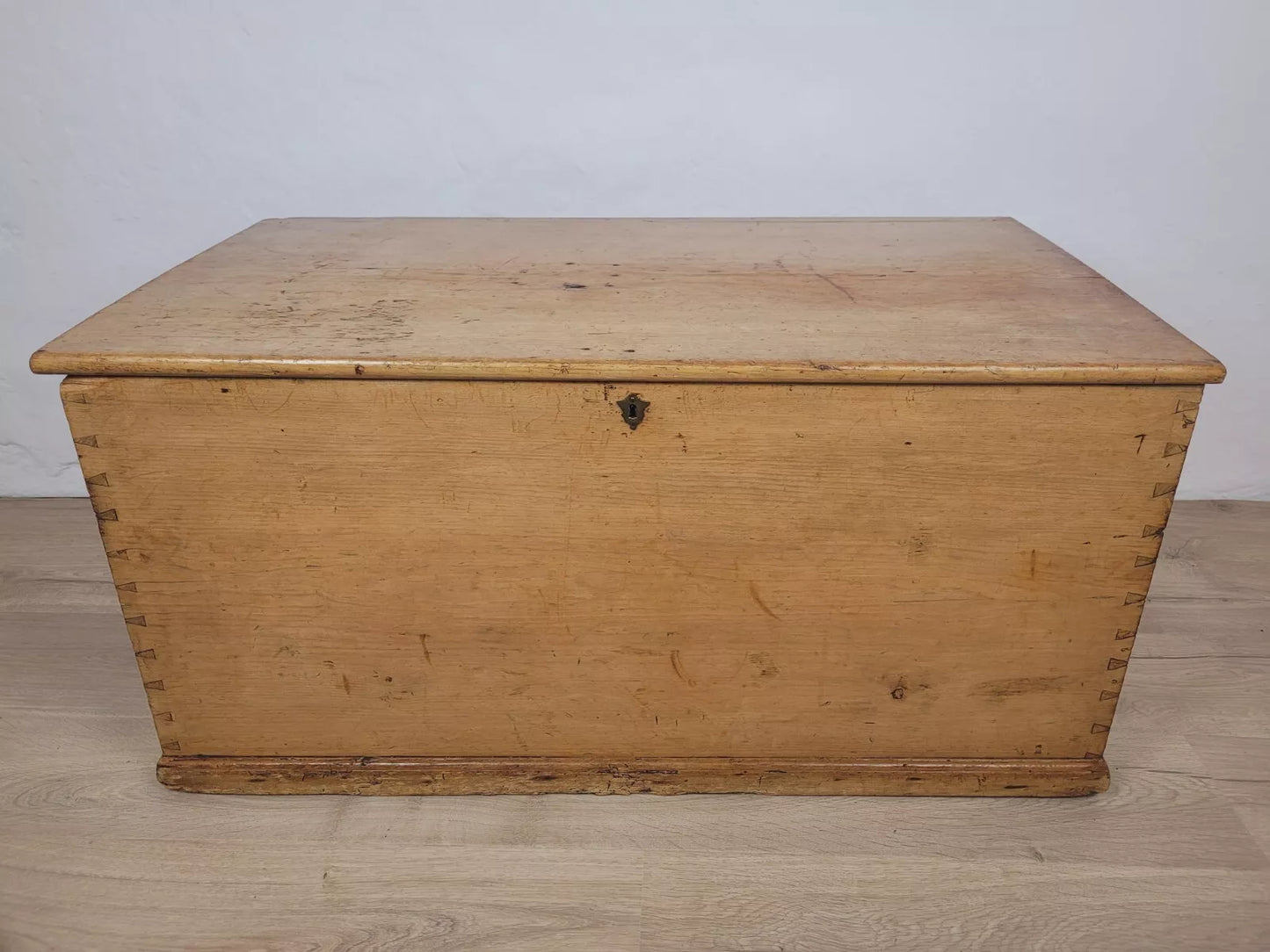 Victorian Blanket Box Chest Pine Farmhouse Rustic Country Delivery Available