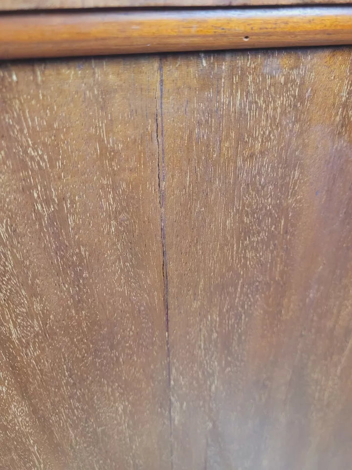Regency Chest Of Drawers Brass Handles Mahogany Antique Postage Available