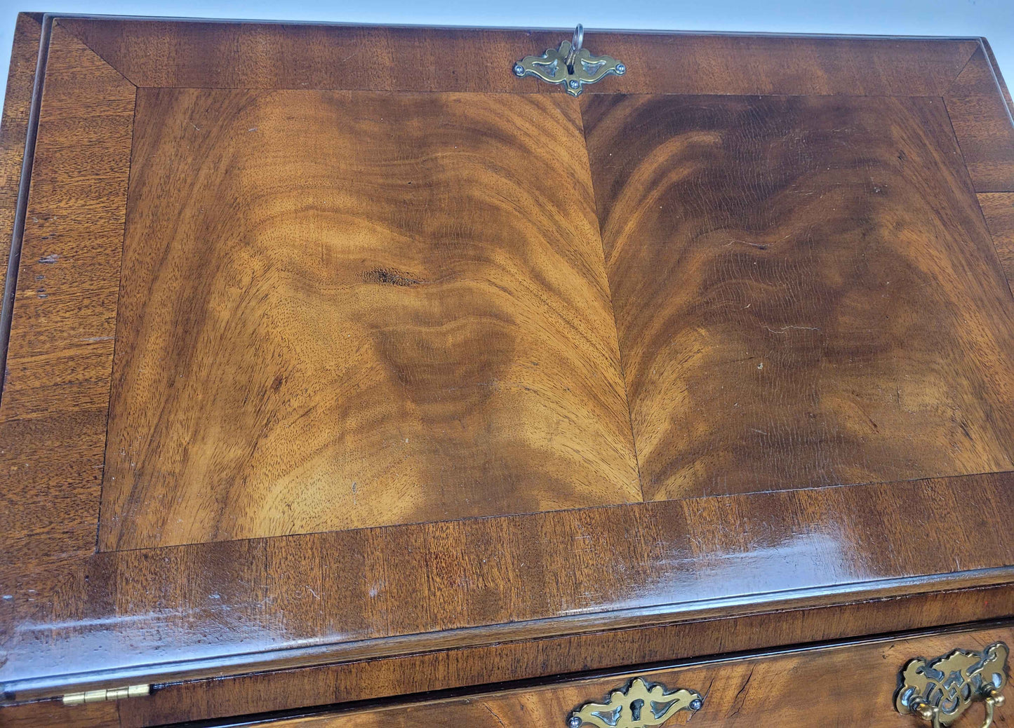 Ladies Writing Bureau Desk 1950s Lock & Key Drop Handles Delivery Available