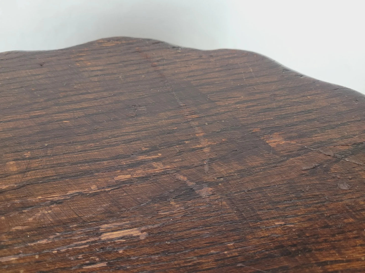 Pie Crust Side Table Victorian Barley Twist English Antique Postage Available
