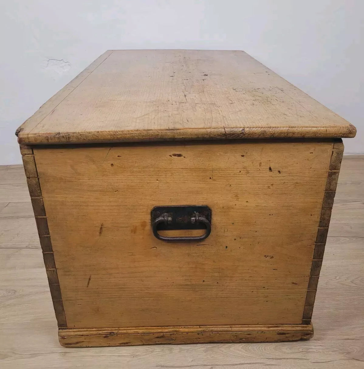 Victorian Blanket Box Chest Pine Farmhouse Rustic Country Delivery Available