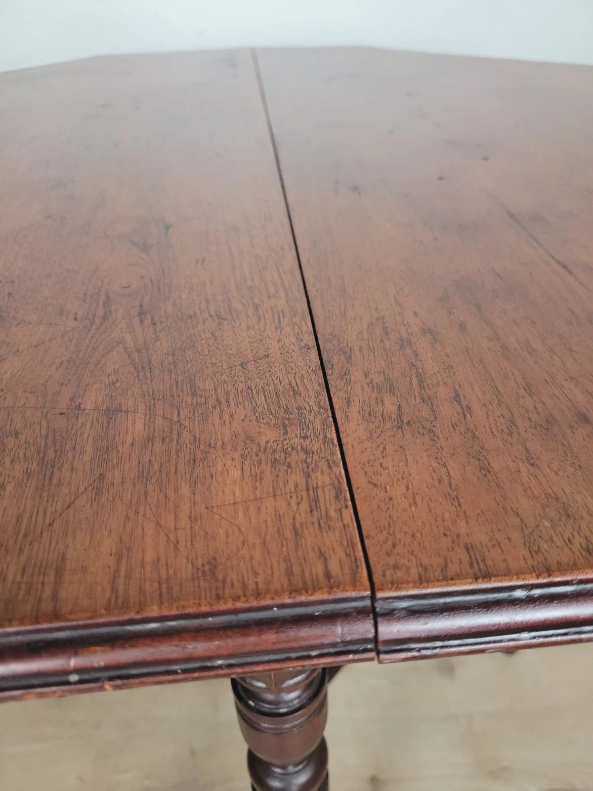 Edwardian Octagonal Table Occasional Shelf Mahogany Postage Available