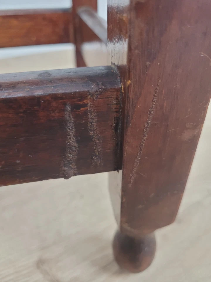 Barley Twist Occasional Table Oak Figured Country English Postage Available