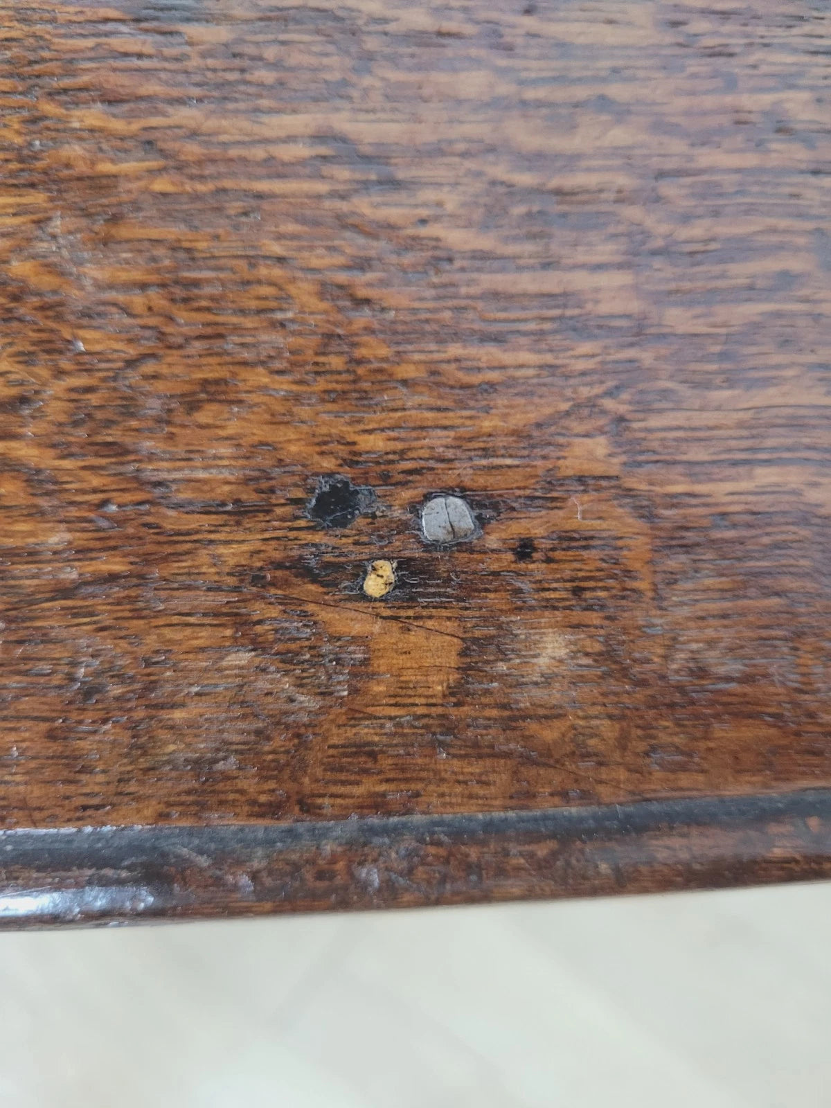 Georgian Side Table Lowboy Desk English Oak 18thC Antique Delivery Available