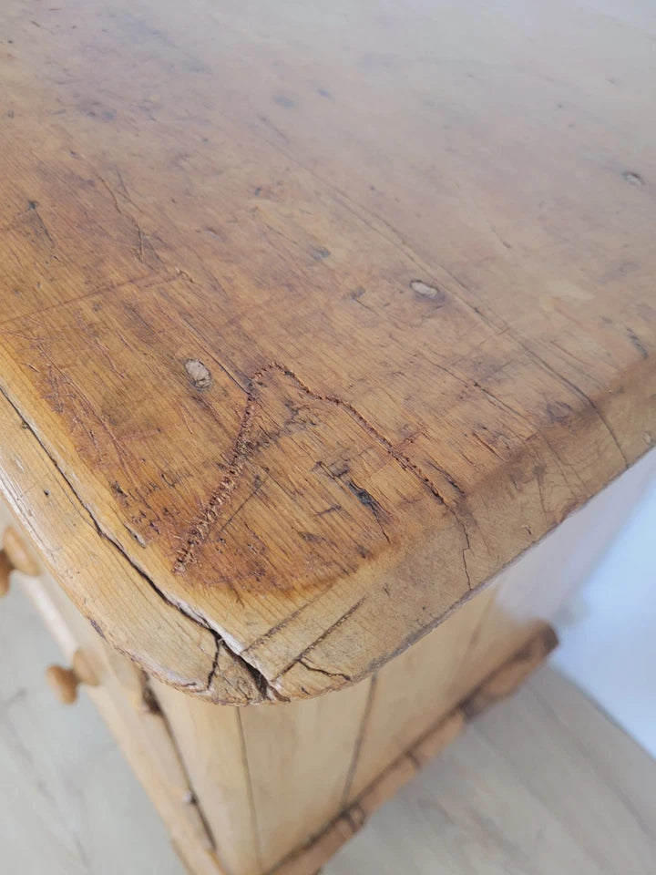 Victorian Chest of Drawers Farmhouse Pine 3 Drawer 19thC Delivery Available