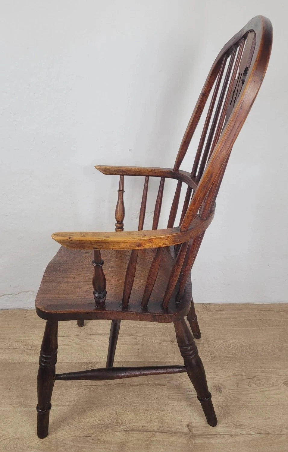 Victorian Windsor Armchair Oak HoopBack 19thC Farmhouse Delivery Available