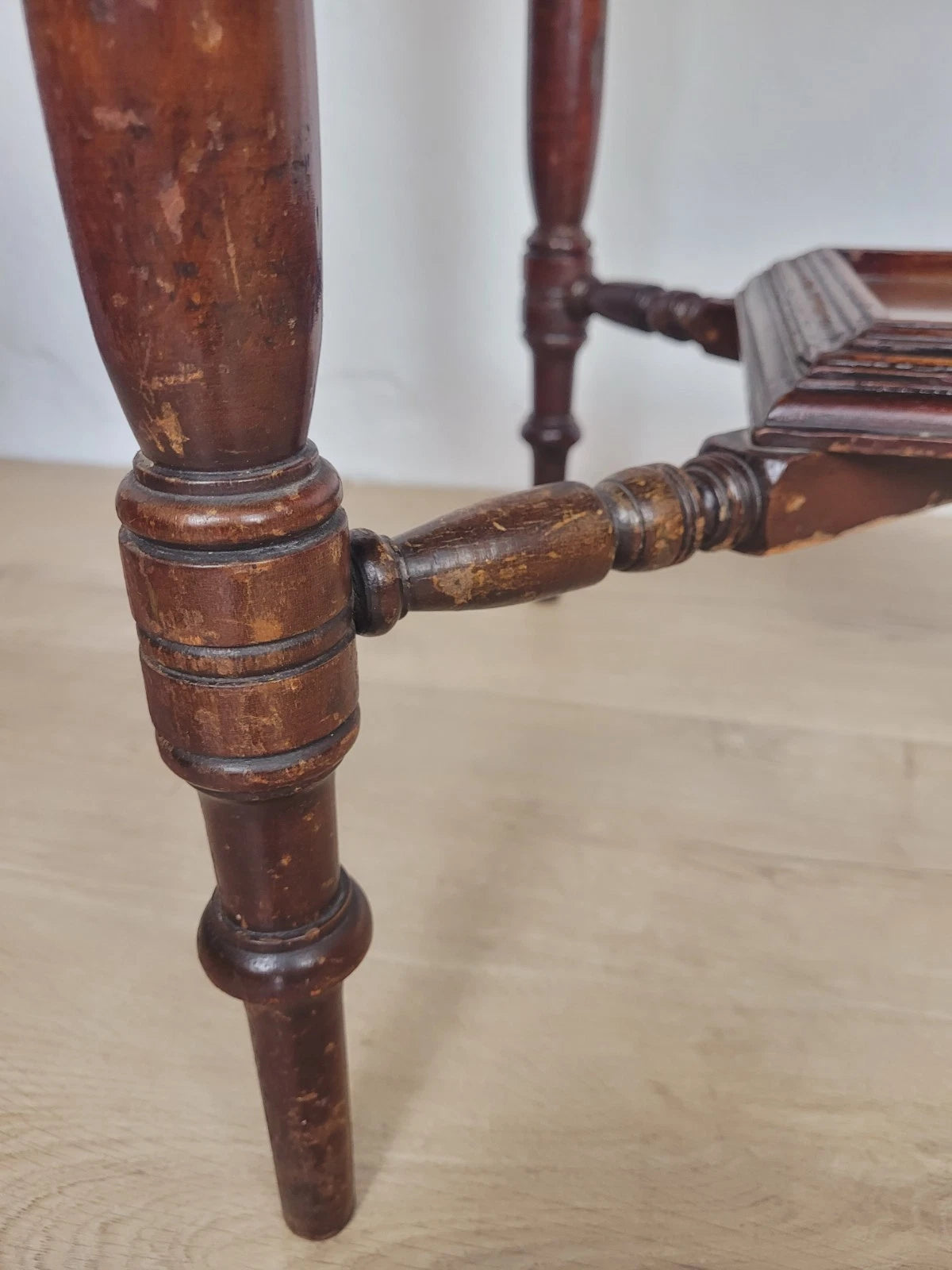 Edwardian Octagonal Table Occasional Shelf Mahogany Postage Available