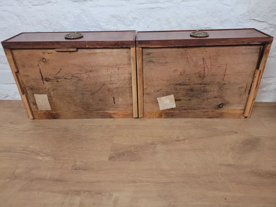 Regency Chest Of Drawers Brass Handles Mahogany Antique Postage Available