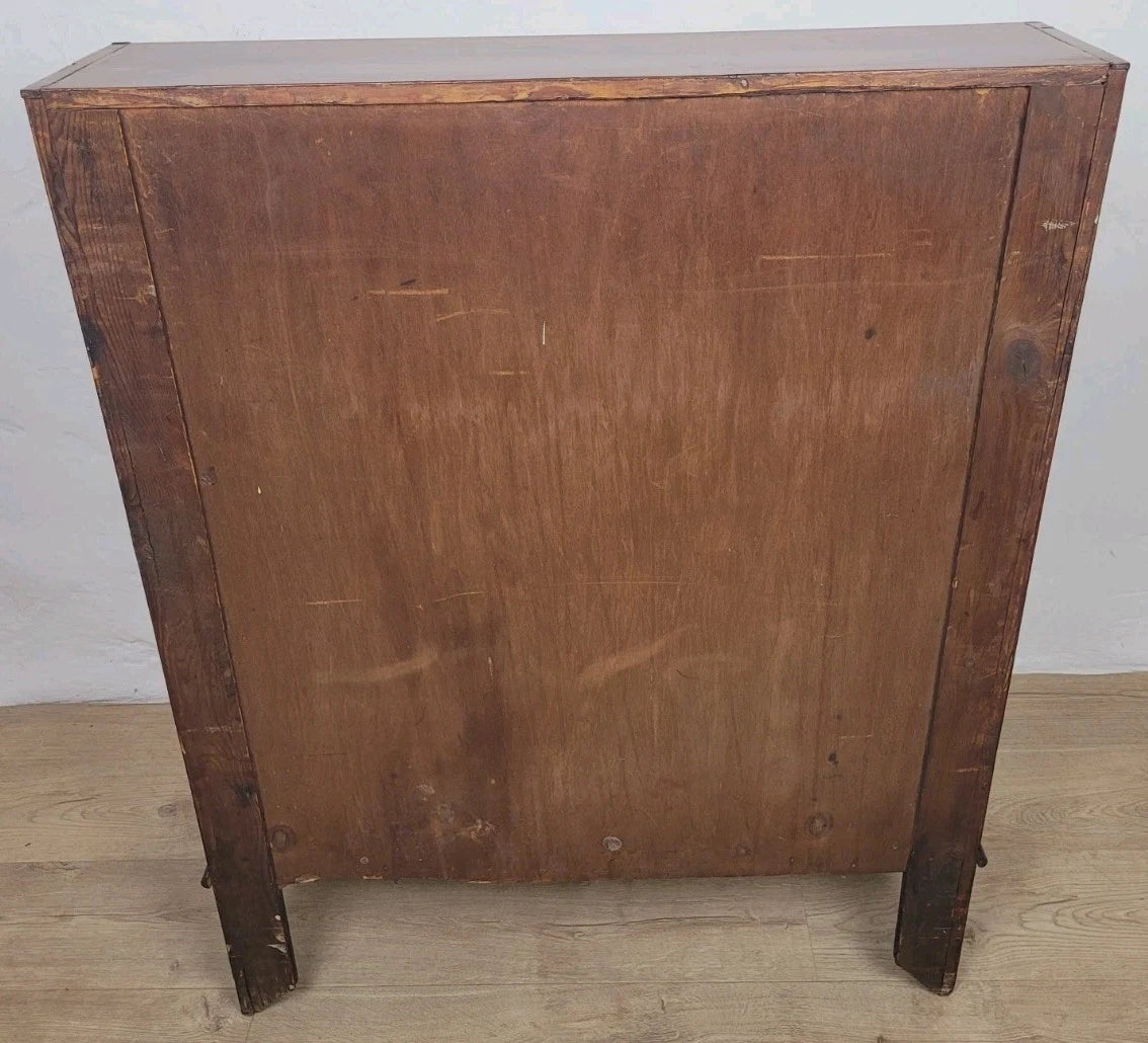 Edwardian Writing Bureau Desk Key & Lock Inlaid Antique 1910 Delivery Available