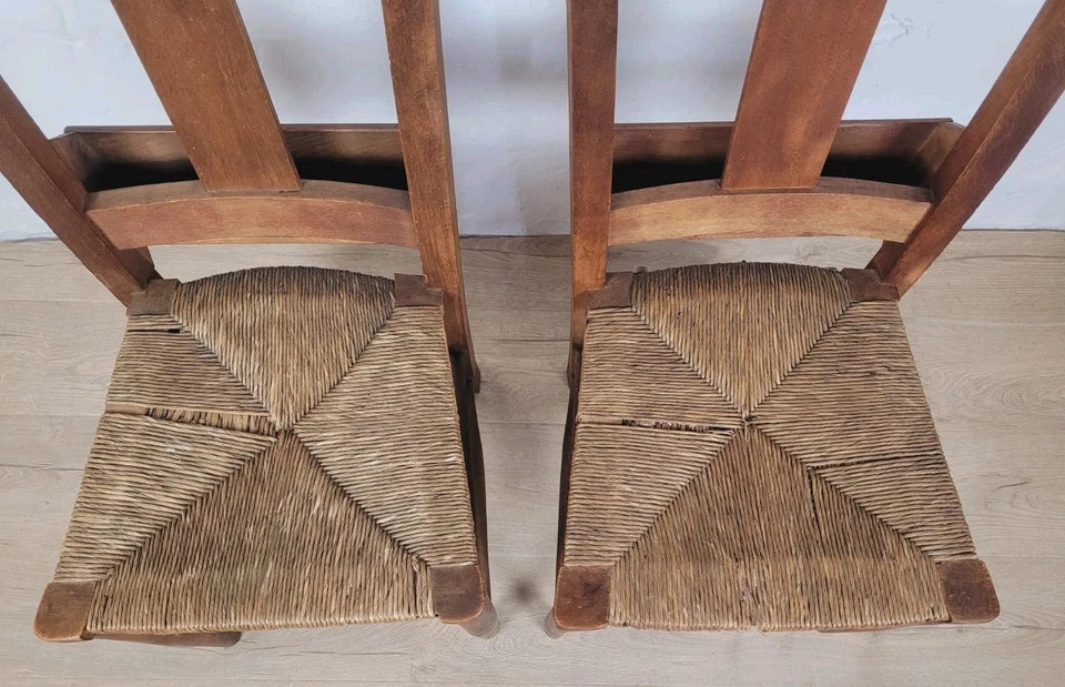 Church Chapel Chairs 4 Kitchen Kneeler Bible Box Ash & Elm Postage Available