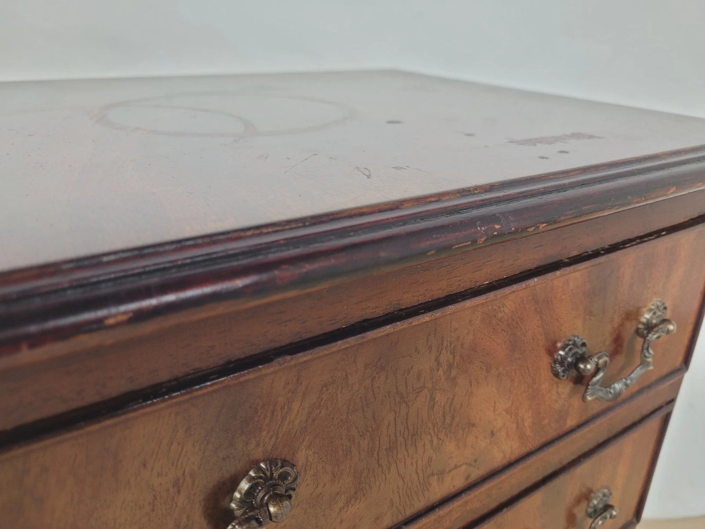 Chest Of Drawers Mahogany Antique Style Drop Handles Vintage Postage Available