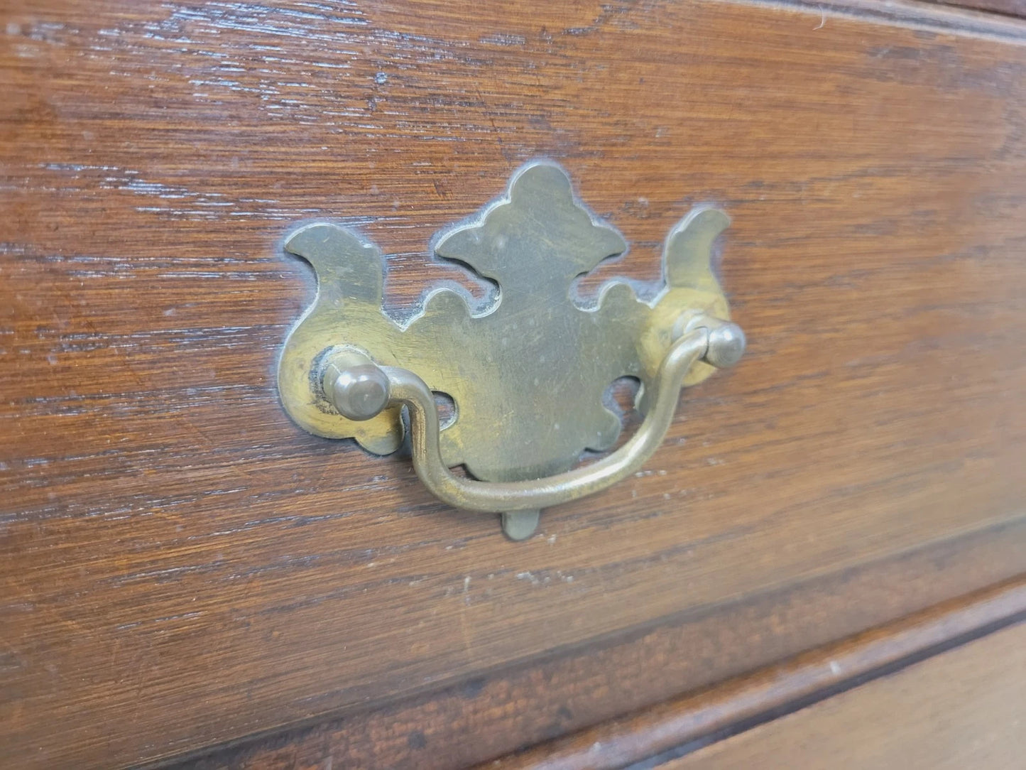 Oak Writing Bureau Desk Bevan Funnell Antique Style Handles Delivery Available