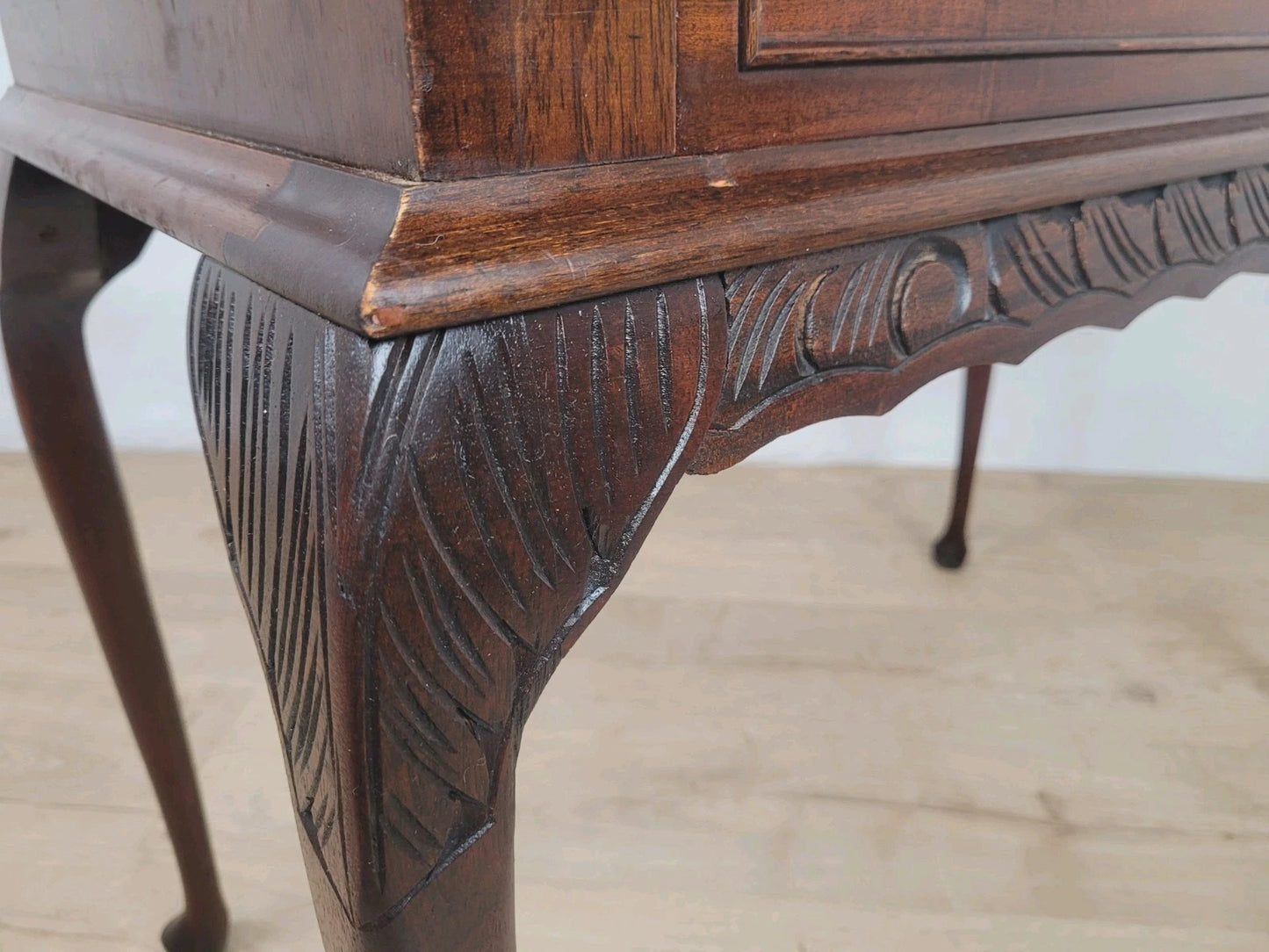 Vintage Ladies Writing Desk Pigeon Holes Storage Handles Delivery Available