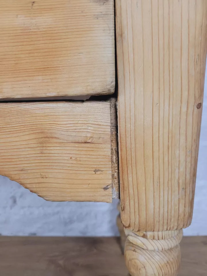 Victorian Side Table Bench Kitchen Pine Farmhouse Antique Delivery Available