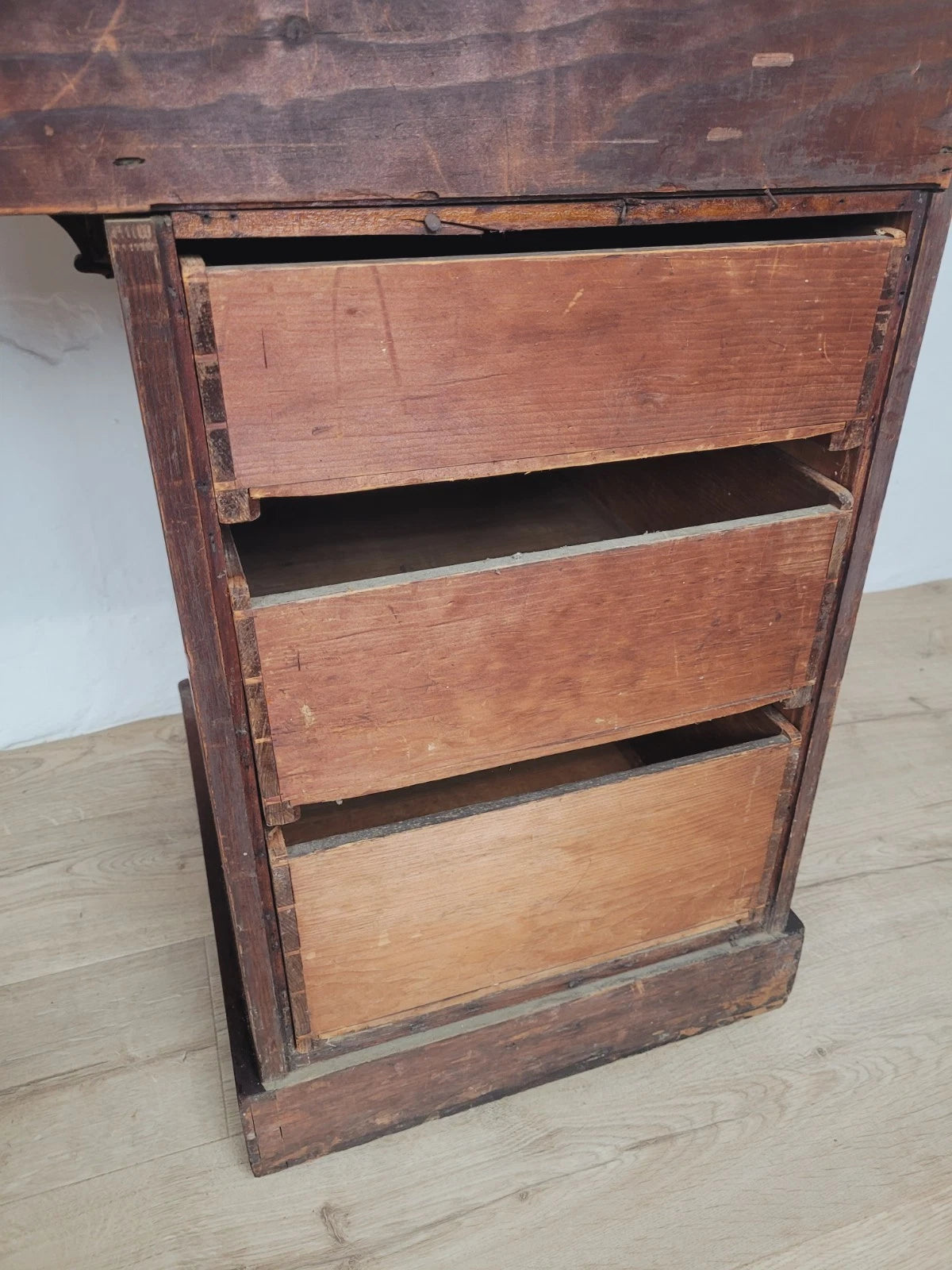 Victorian Writing Desk Knee Hole 19th Century English Antique Delivery Available