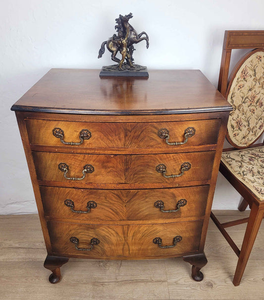 Vintage Chest Of Drawers Mahogany Antique Style Bedroom Postage Available