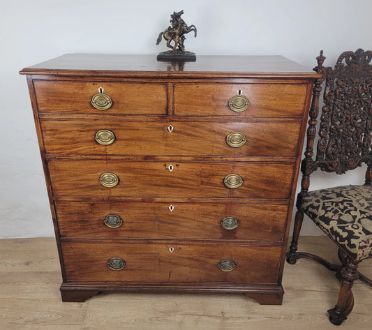 Waring & Gillow Chest of Drawers 2 Over 4 English Regency Delivery Available
