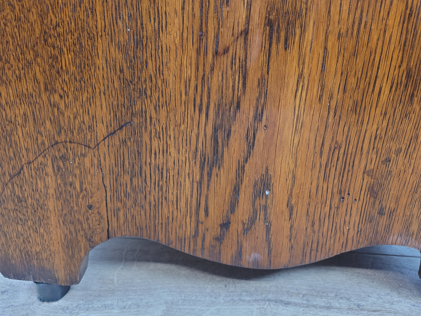 Vintage Oak Coffer Blanket Box Chest Trunk 1970 Carved Storage Postage Available