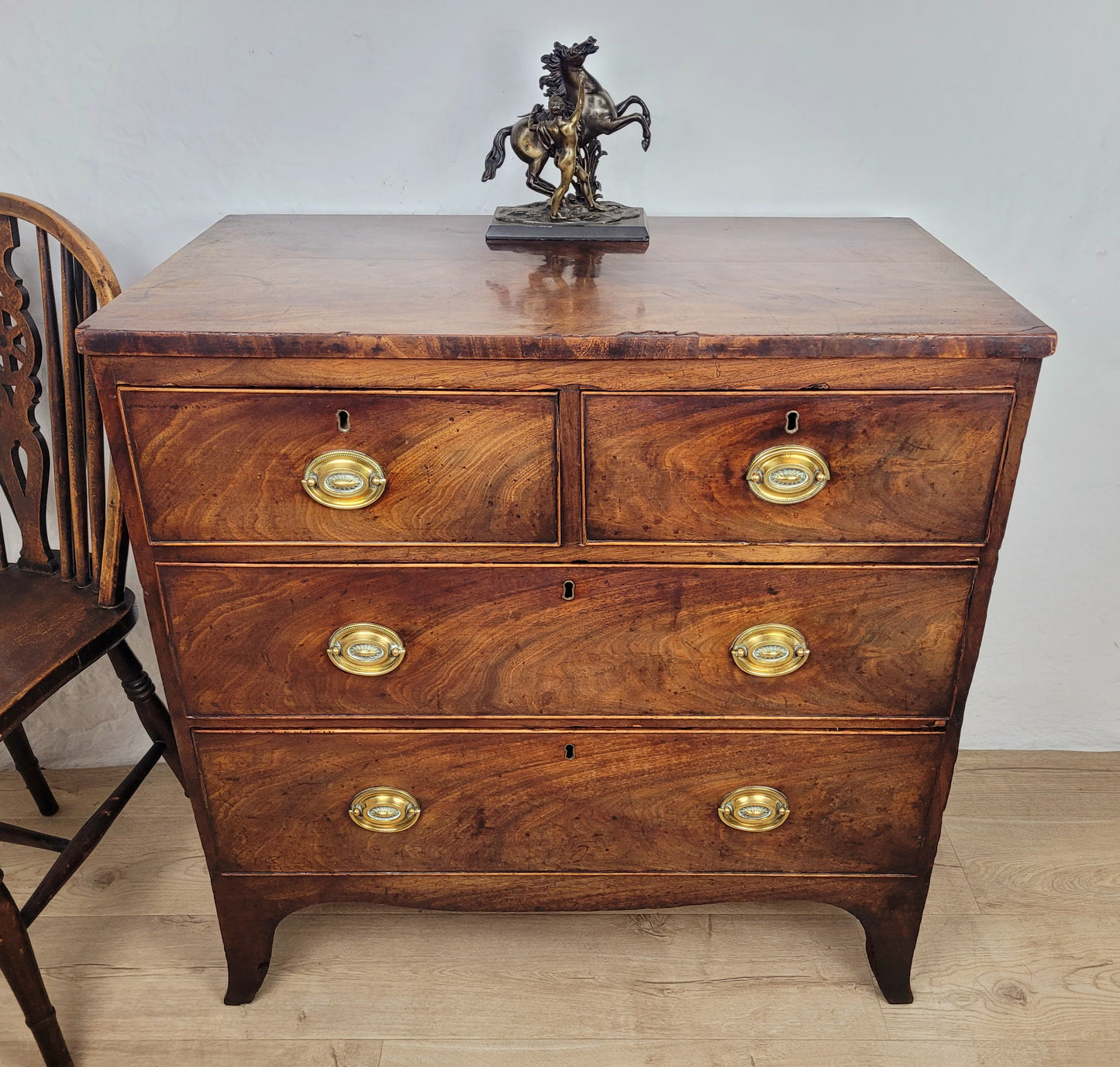 Regency Chest Of Drawers Bedroom 18thC English Mahogany Delivery Available