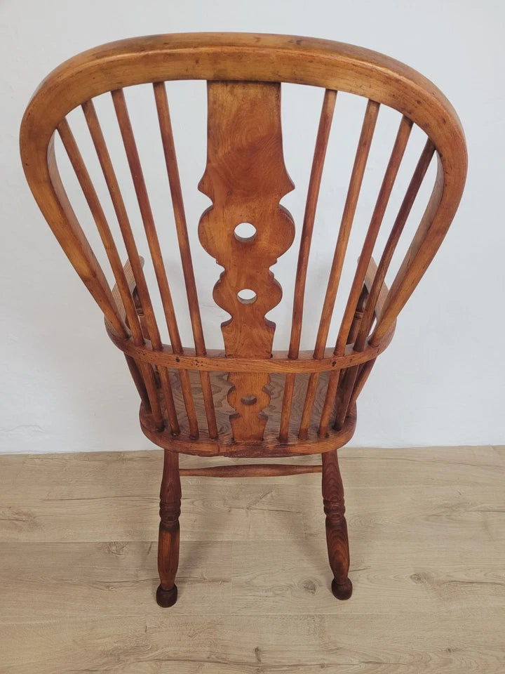 Windsor Armchair Victorian Yorkshire Ash & Elm HighBack 19thC Delivery Available