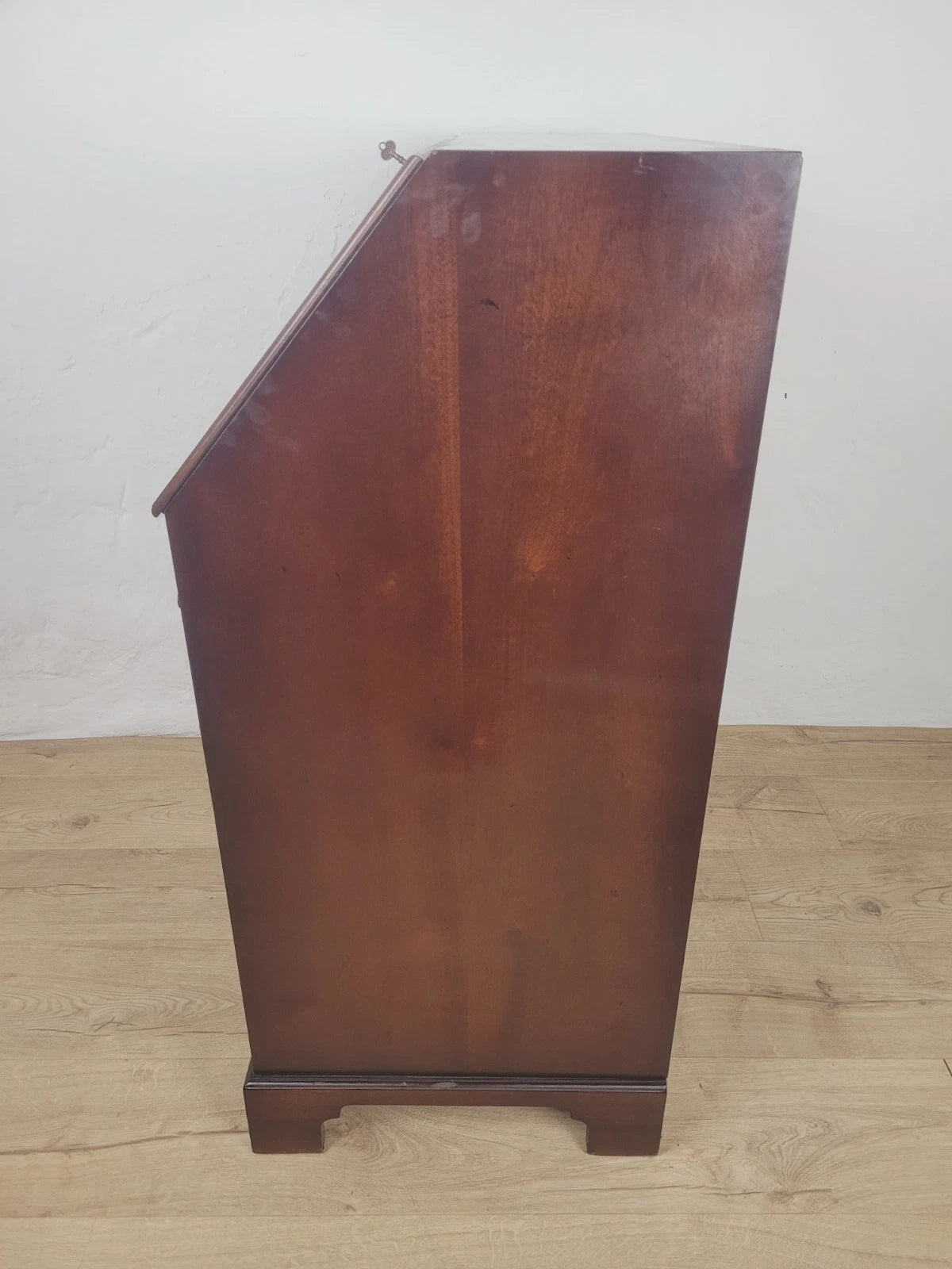 Edwardian Writing Bureau Desk Key & Lock Inlaid Antique 1910 Delivery Available