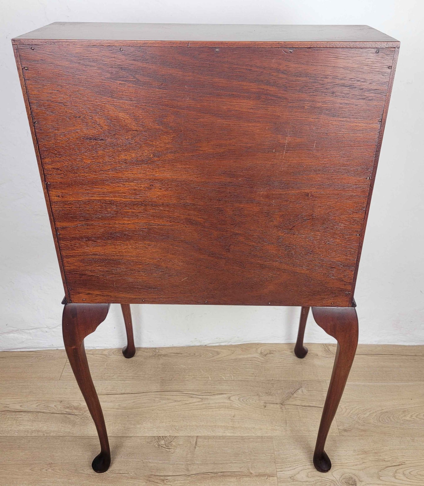 Vintage Ladies Writing Desk 1960s Lock  & Key Drawer Mahogany Delivery Available