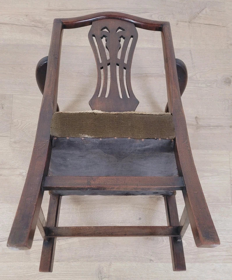 Child's Chair George III Hepplewhite Style Bedroom Carved Postage Available