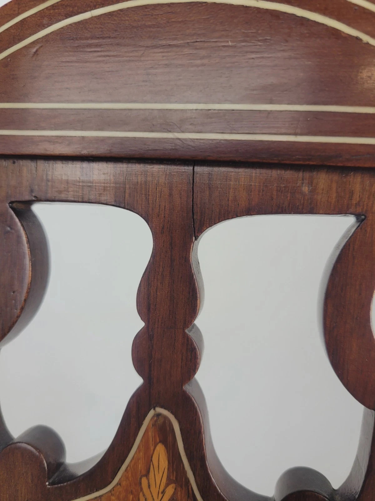 Edwardian Bedroom Chair Inlaid Floral Upholstery Cabriole Legs Postage Available