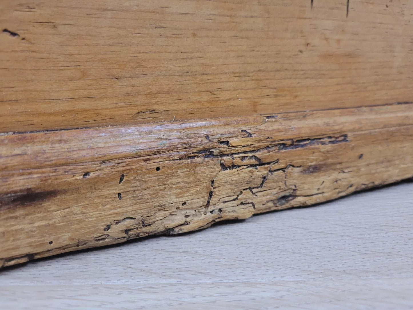 Victorian Blanket Box Chest Pine Farmhouse Rustic Country Delivery Available