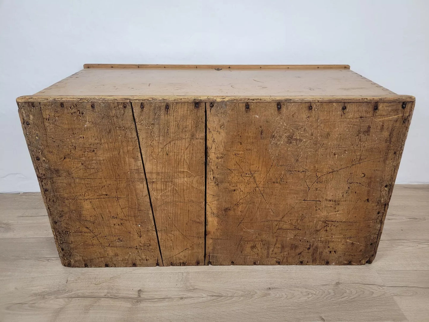 Victorian Blanket Box Chest Pine Farmhouse Rustic Country Delivery Available