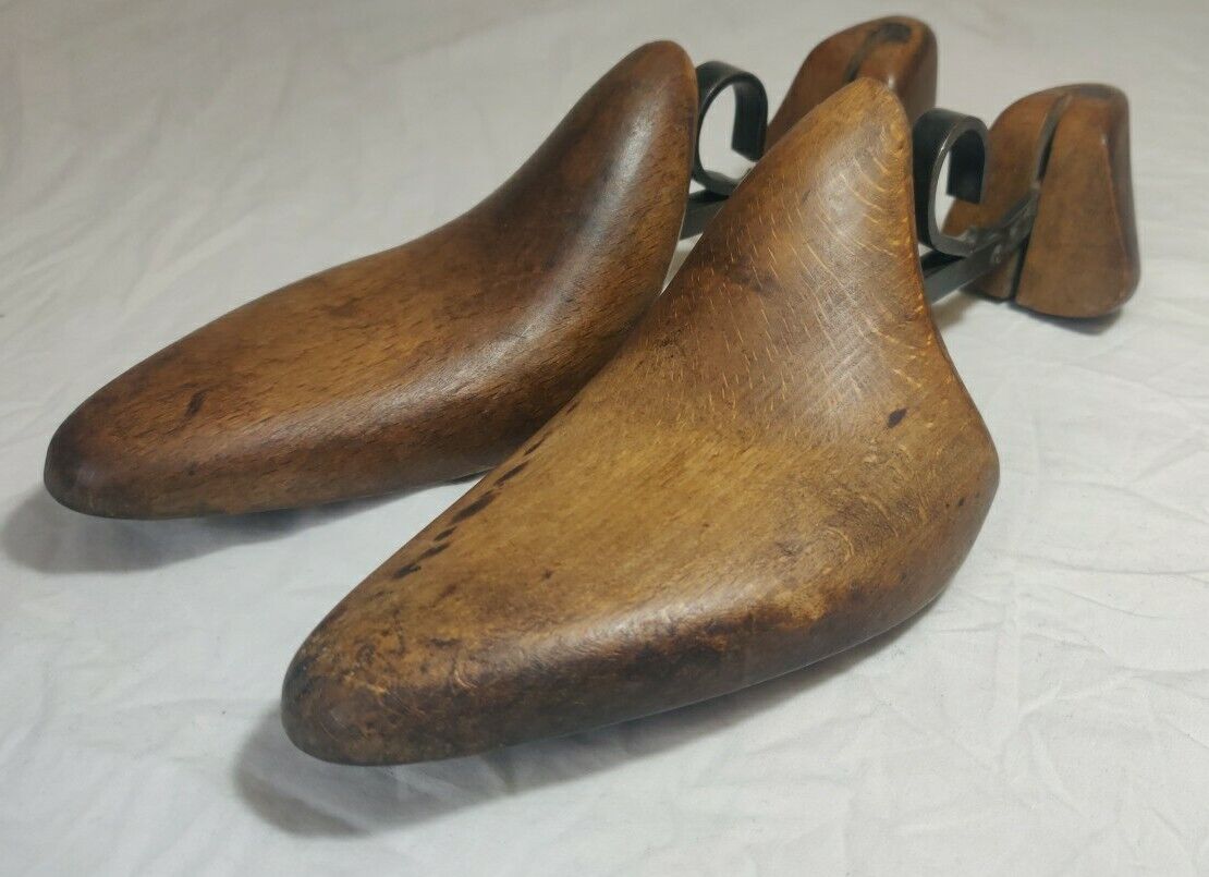 Peal's "P.P" Shoe Tree Last Set Metal Original Victorian Postage Available