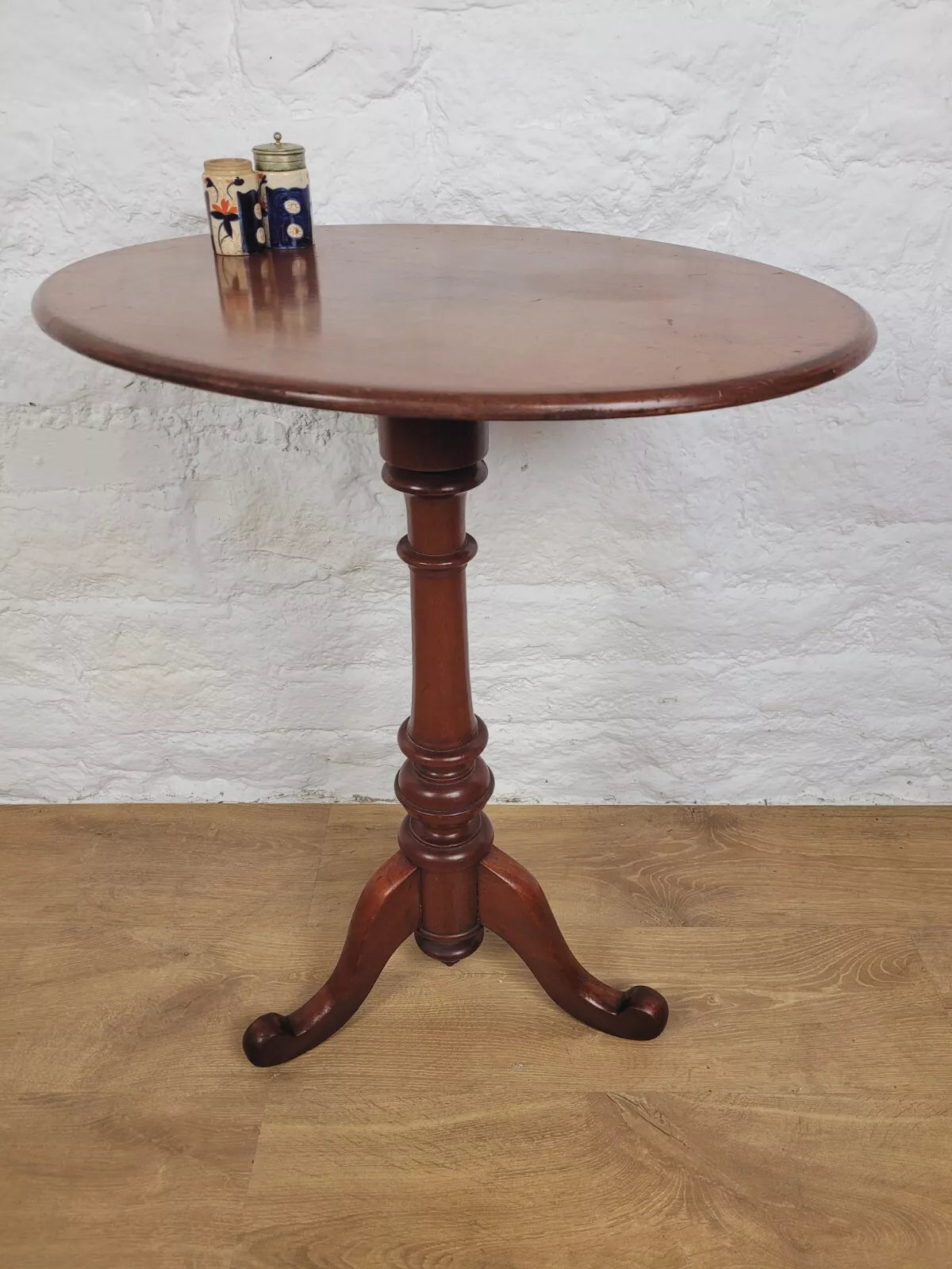 Victorian Tilt Top Table Mahogany English Mahogany Postage Available